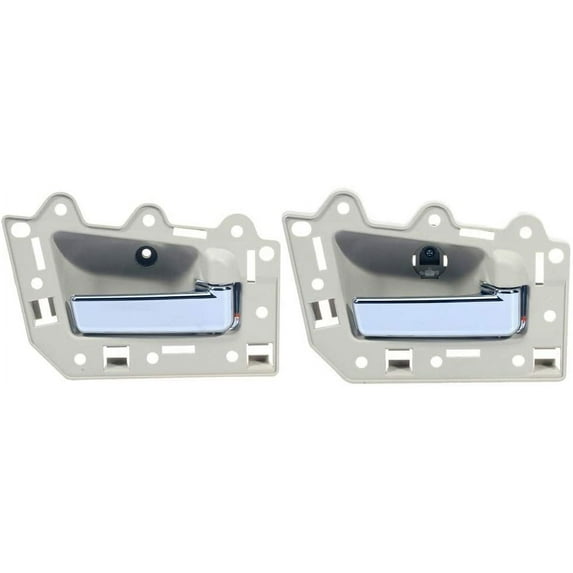 CCIYU Door Handles fit for 2005-2010 for Jeep Grand for Cherokee Interior Passenger Right Side(2pcs)