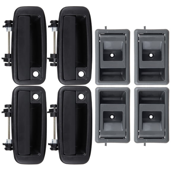 CCIYU Door handles Exterior Interior Front Rear Right Left Side Replacement Replacement fit for 1993 for Toyota Corolla AWD(8pcs)