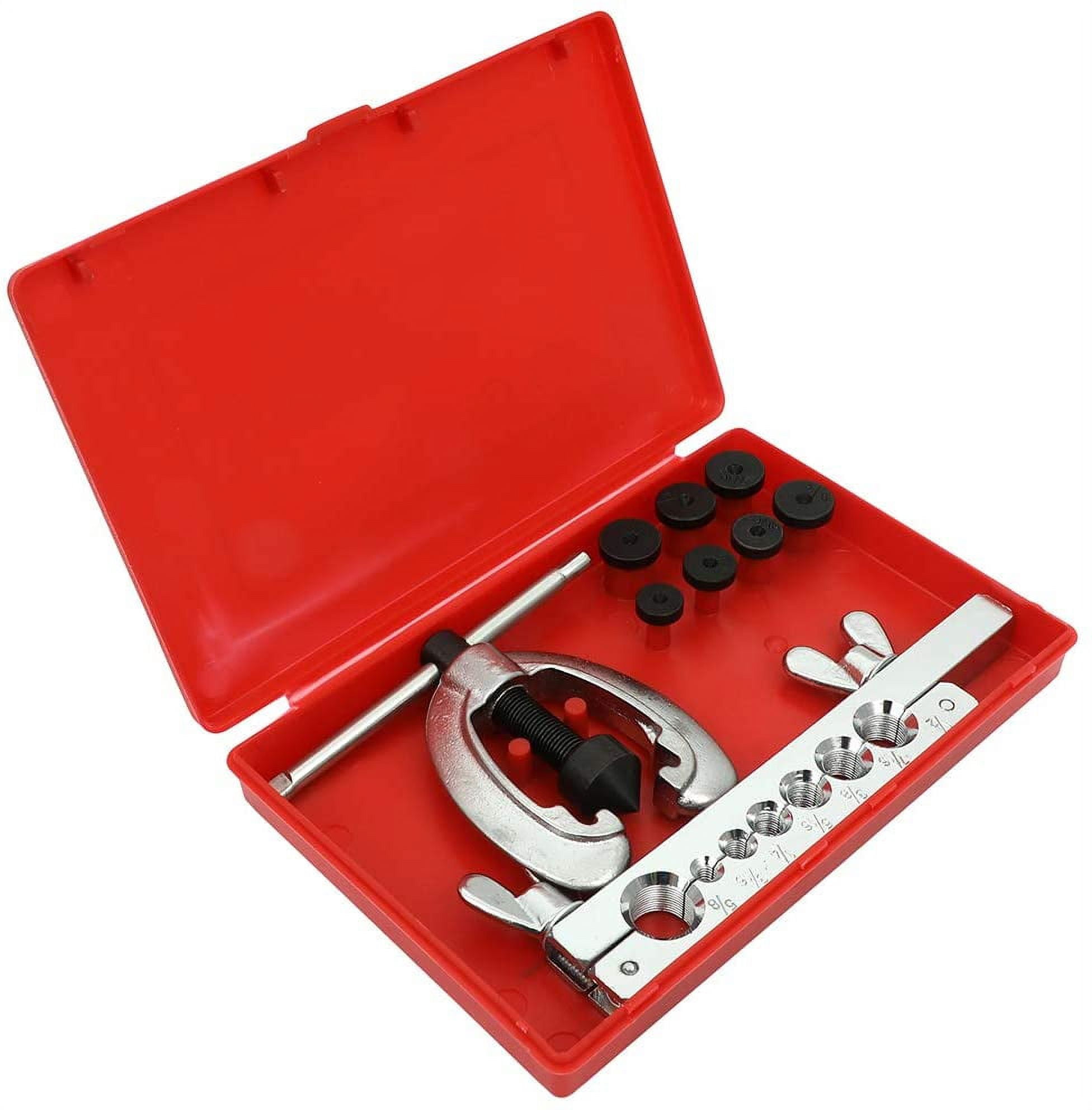 CCIYU Double Flaring Brake Line Tool Kit with for Mini Pipe Cutter