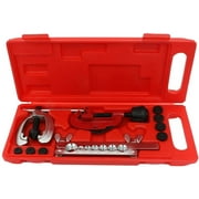CCIYU Double Flaring Tool Kit with Brake Line Bender Flare Tool and Pipe Brake Line Cutter