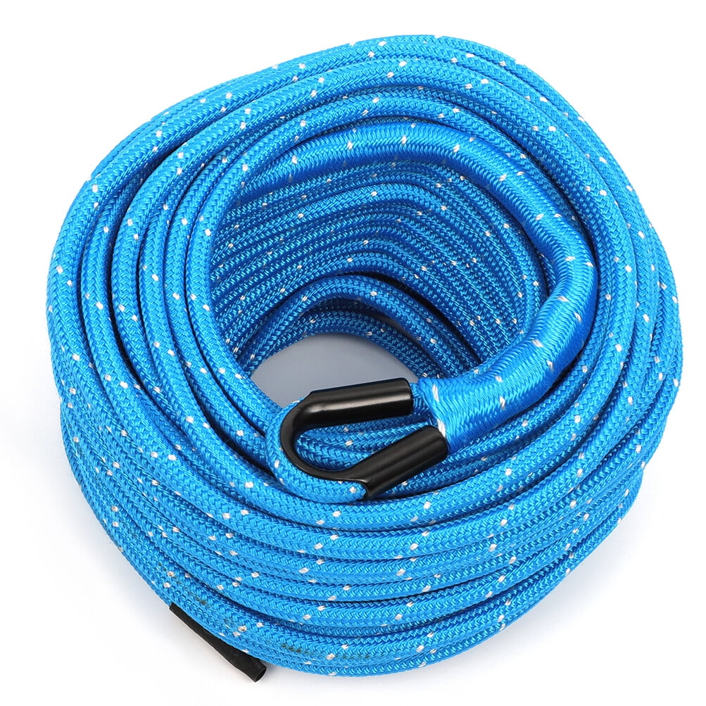 CCIYU Durable 1x Blue 100' x 3/16" Marine Boat Synthetic Rope for all