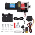thumbnail image 1 of CCIYU Durable 3000LB Electric Winch Towing Trailer Synthetic Rope Off Road Wireless Remote, 1 of 5