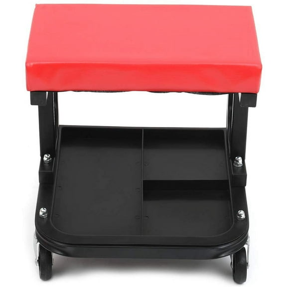 CCIYU Durable Red Creeper for Seat Garage Sliding Car Repair