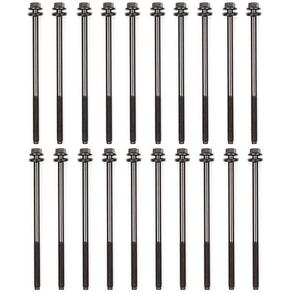 CCIYU ES72798 Head Bolts Kit for Avanti for Ford for Lincoln for Mercury for Panoz 4.6 5.4L 91-15 Fits select: 2004 FORD F150 SUPERCREW, 2005-2009 FORD F150