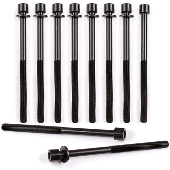 CCIYU Engine Head Bolts Set fit for dodge Caliber 4-Door 2.4L R/T Fits select: 2014-2016 JEEP CHEROKEE LATITUDE, 2012-2013 DODGE AVENGER SE