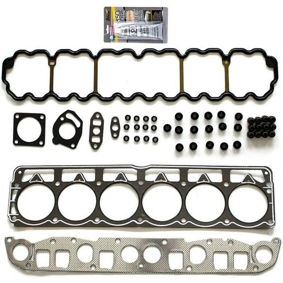 CCIYU Engine Head Gasket Set fit for Jeep TJ 2-Door 4.0L Sahara Fits select: 2000-2001 JEEP CHEROKEE SPORT, 1999-2003 JEEP GRAND CHEROKEE LAREDO