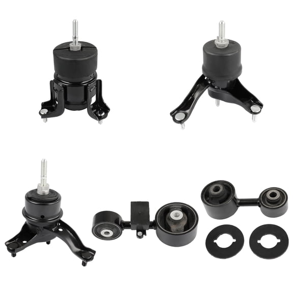 CCIYU Engine Motor Mount Set Compatible for Toyota for Camry 2.4L 2007 2008 2009 Replaces EM-9680 EM-9236 EM-9237 EM-9598 EM-9210 - 5 PCS