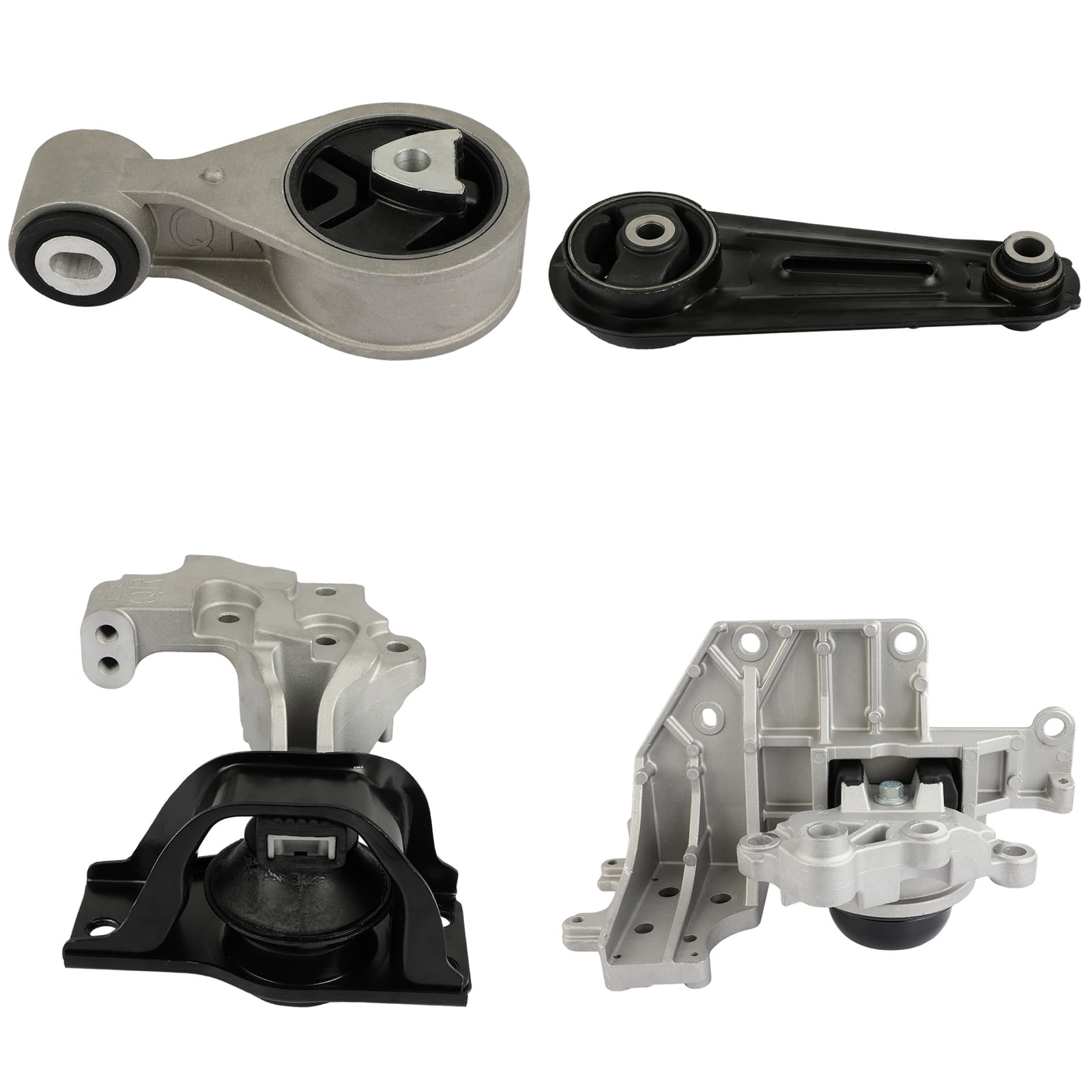 CCIYU Engine Motor Mount and Trans Mount Set Compatible for Nissan for Rogue 2.5L 2008 09 10 11 12 13 14 2015 Replaces A4351 A4352 A7370 A7392 - 4 PCS