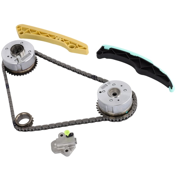 CCIYU Engine Timing Chain Kit 24321-2B620 Fits for 2012-2020 for Hyundai Accent,2017-2020 for Hyundai Elantra with Timing Chains Rail Tensioners Timing VVT Gear