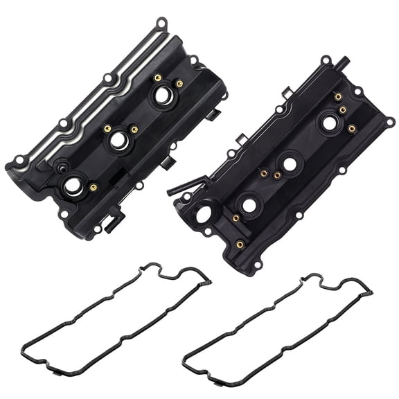 CCIYU Engine Valve Cover Gasket Set 13264-AM600 Compatible with for Infiniti G35 M35 for Infiniti FX35 for Nissan 350Z Left Right Camshaft Cover