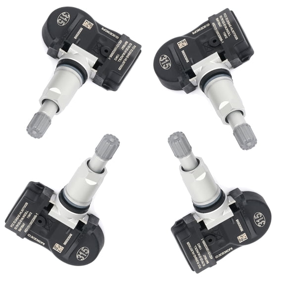 CCIYU Fits for 2006-2007 For Dodge Caravan 2006-2007 For Dodge Charger 2007-2013 For Jeep Compass 2006-2007 For Jeep Liberty Programmed Tire Pressure Monitoring System Sensor 315MHz 56053030AB 4pcs