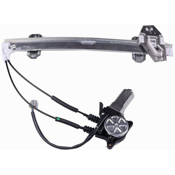 CCIYU Front Left Drivers Side Power Window Lift Regulator With Motor Assembly Replacement Replacement fit for 1994-1997 For Honda For Accord 4 Door
