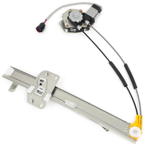 CCIYU Front Left Drivers Side Power Window Regulator With Motor Assembly Replacement Replacement fit for 1997-2001 For Jeep For Cherokee 4 Door