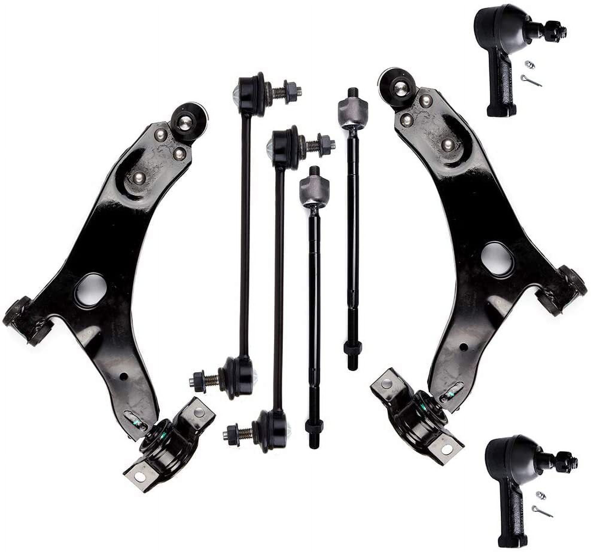 CCIYU Front Left Lower Ball Joints Sway Bar Outer Inner Tie Rod Ends fit for 2006-2011 for Ford FOCUS 8pcs Suspension Kit