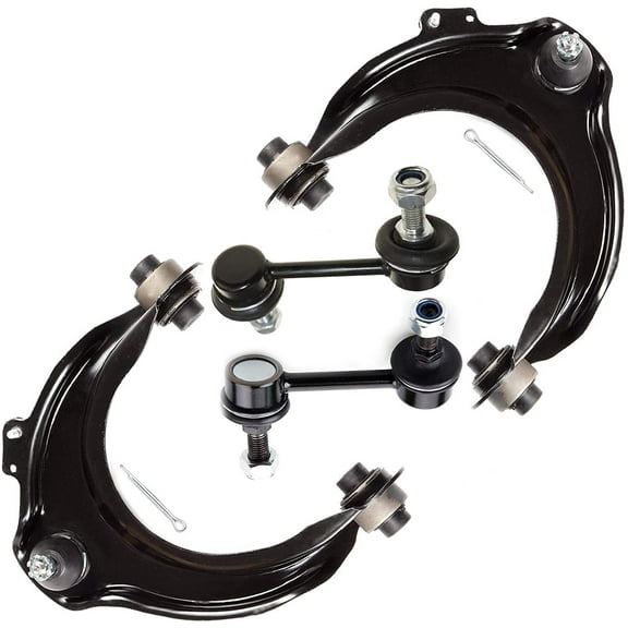 CCIYU Front Left Right Upper Control Arm Sway Bar End Link fit for Acura TSX for Accord 4pcs Suspension Kit Fits select: 2006-2007 HONDA ACCORD EX, 2005 HONDA ACCORD SE