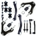 thumbnail image 1 of CCIYU Front Lower Ball Joint Inner Tie Rod End Outer Tie Rod End fit for Acura CL for Acura CL for Accord 14pcs Suspenison Kit Fits select: 1996 HONDA ACCORD LX/EX, 1997 HONDA ACCORD EX/EX-R, 1 of 5