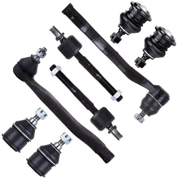 CCIYU Front Lower Ball Joint Tie Rod End Fit For 1990-1997 For Honda For Accord 1996-1999 For Isuzu Oasis 8pcs Suspension Kit