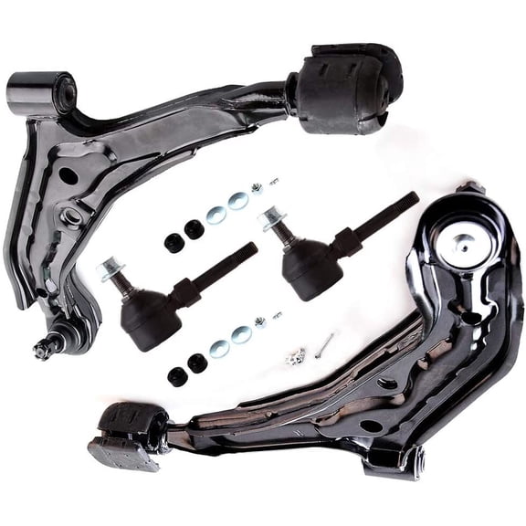 CCIYU Front Lower Control Arm And Ball Joint Driver Passenger Side Front Sway Bar End Link fit for 1995-1998 200SX Sentra 4pcs Suspension Kit