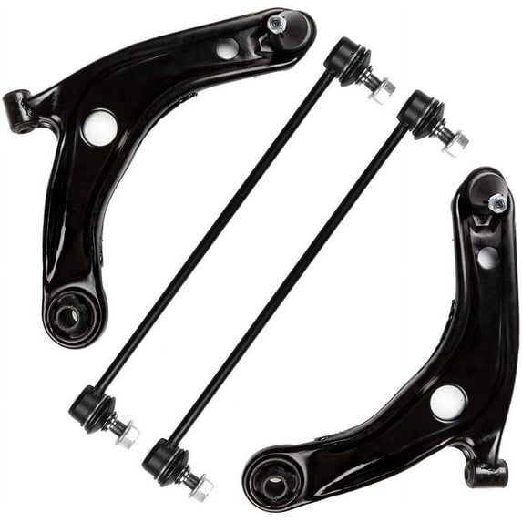 CCIYU Front Lower Control Arm Front Sway Bar End Link fit for 2008-2014 for Scion xD 2012-2016 for Toyota Prius C 2007-2014 for Toyota Yaris 4pcs Suspension Kit