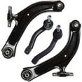 thumbnail image 1 of CCIYU Front Lower Right Left Control Arm and Ball Joint Outer Tie Rod End fit for 2007-2012 Sentra 4pcs Suspension Kit, 1 of 3