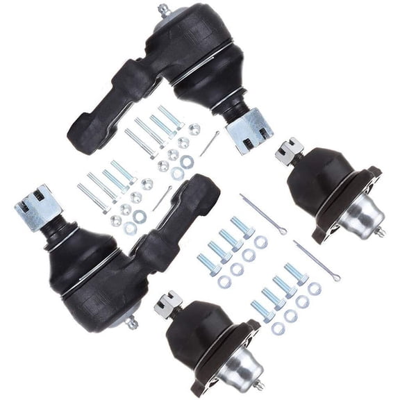 CCIYU Front Lower Upper Ball Joint fit for 1978-1979 620 1983-1986 720 2WD 1980-1982 720 4pcs Suspension Kit