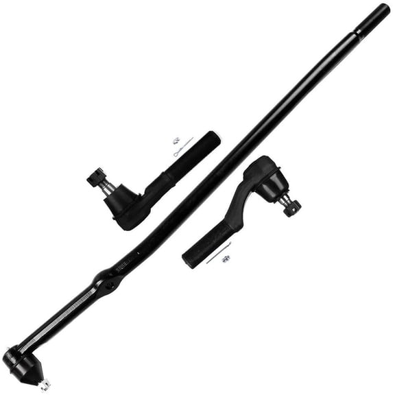 CCIYU Front Outer Inner Right Tie Rod End fit for 2003-2004 for Ford E250 Econoline SD E350 E450 SD Econoline SD 3pcs Suspension Kit