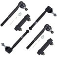 thumbnail image 1 of CCIYU Front Outer Inner Tie Rod Ends Adjusting Sleeves fit 1988-1989 for Chevrolet C1500 C2500 C3500 Pickup Suburban Express 1500 2500 3500 Tahoe RWD for GMC Series 6pcs Suspension Kit, 1 of 4
