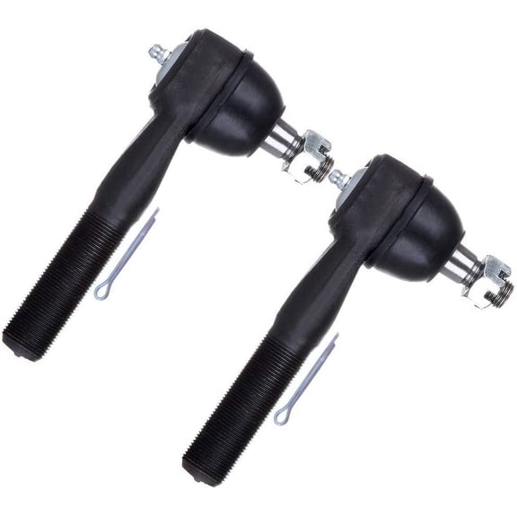 CCIYU Front Outer Steering Tie Rod End fit for 1997 for Ford for F-250 1997 for Ford for F-250 HD 1997 for Ford for F-350 1996 for Ford Bronco 1996 for Ford for F-150 2pcs Suspension Kit