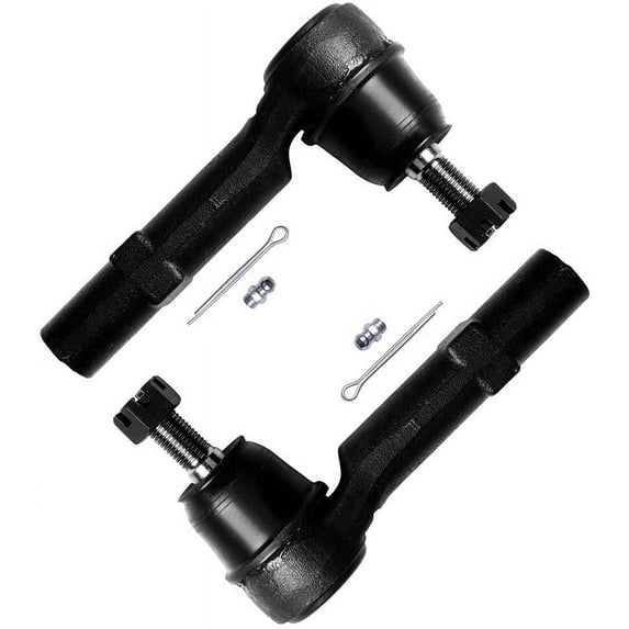 CCIYU Front Outer Tie Rod End fit for 2008-2017 for Buick Enclave 2009-2017 for Chevrolet Traverse 2007-2016 for GMC Acadia 2007-2010 for Saturn Outlook 2pcs Suspension Kit