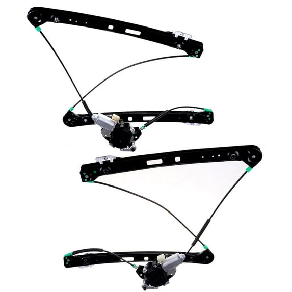 CCIYU Front Power Window Lift Regulator With Motor Assembly Replacement fit for 2005-2015 Frontier Xterra 2009-2010 For Suzuki Equator