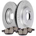 thumbnail image 1 of CCIYU Front Premium Brake Rotors + Ceramic Brake Pads fit for 2002-2006 for Mini Cooper, 1 of 5