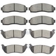 thumbnail image 1 of CCIYU Front Rear Ceramic Brake Pads Kits 8pcs fit for 2002-2005 for Ford Explorer, 2002-2005 for Mercury Mountaineer, 1 of 5