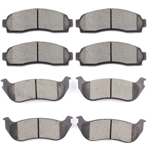 CCIYU Front Rear Ceramic Brake Pads Kits 8pcs fit for 2002-2005 for Ford Explorer, 2002-2005 for Mercury Mountaineer