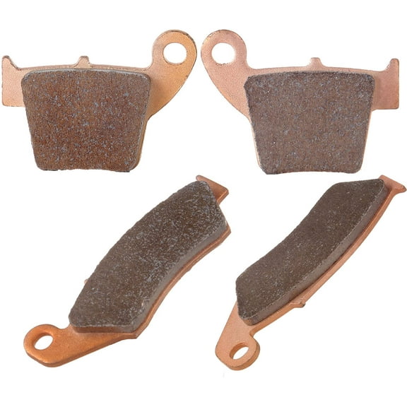CCIYU Front and Rear Sintered Brake Pads Motorcycle Motorbike Replacement Brake Pads Fit For 02 03 04 05 06 07 for Honda CR125R/CR250R, 04 05 06 07 08 09 10 11 12 for Honda CRF250R/CRF250X