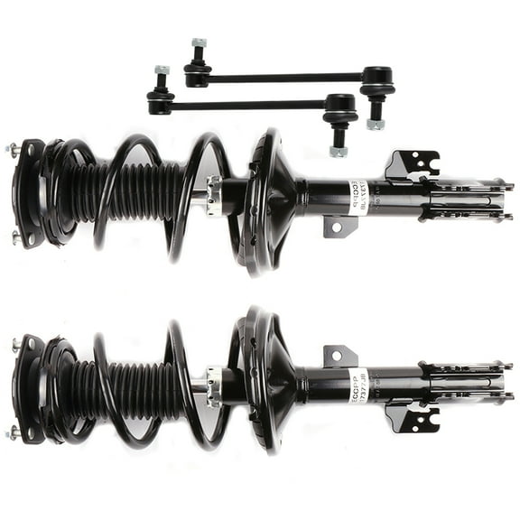 CCIYU Front Strut Spring Assembly Control Arm and Ball Joint Assembly 2004-2006 for Lexus RX330/2007-2009 for Lexus RX350/2004-2007 for Toyota Highlander Complete Suspension Kit Fits K90344