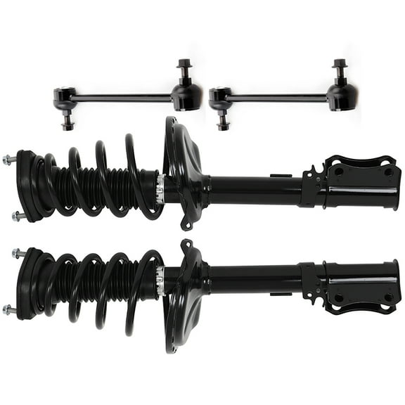 CCIYU Front Strut Spring Assembly Control Arm and Ball Joint Assembly 2004-2006 for Lexus RX330/2007 for Lexus RX350/2004-2007 for Toyota Highlander Complete Suspension Kit Fits K90345