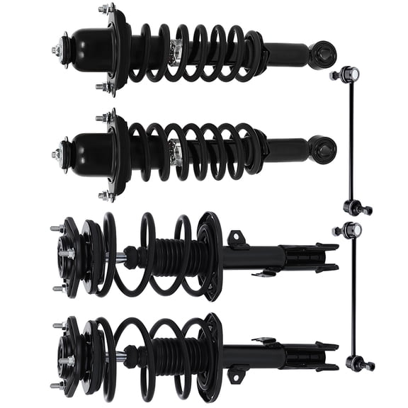 CCIYU Front Strut Spring Assembly Control Arm and Ball Joint Assembly 2014-2019 for Toyota Corolla Complete Suspension Kit Fits replace for 172990, 172991L, K80230