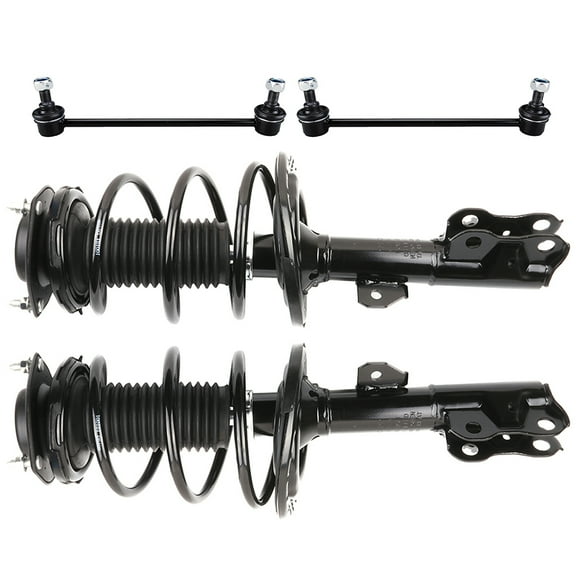 CCIYU Front Strut Spring Assembly Control Arm and Ball Joint Assembly 2015, 2017 for Toyota Camry XSE Sedan 4-Door Complete Suspension Kit Fits replace for K750123, 11693/11694