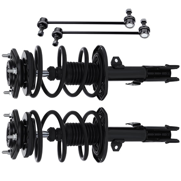 CCIYU Front Strut Spring Assembly Control Arm and Ball Joint Assembly 2016 for Toyota Corolla Special Edition Sedan 4-Door Complete Suspension Kit Fits replace for K80230, 172990