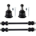 thumbnail image 1 of CCIYU Front Sway Bar End Links Upper Ball Joints Compatible fit for 1994-1999 for Dodge Ram 1500 1994-1999 for Dodge Ram 2500 1994-1999 for Dodge Ram 3500 4pcs Suspension Kit, 1 of 3