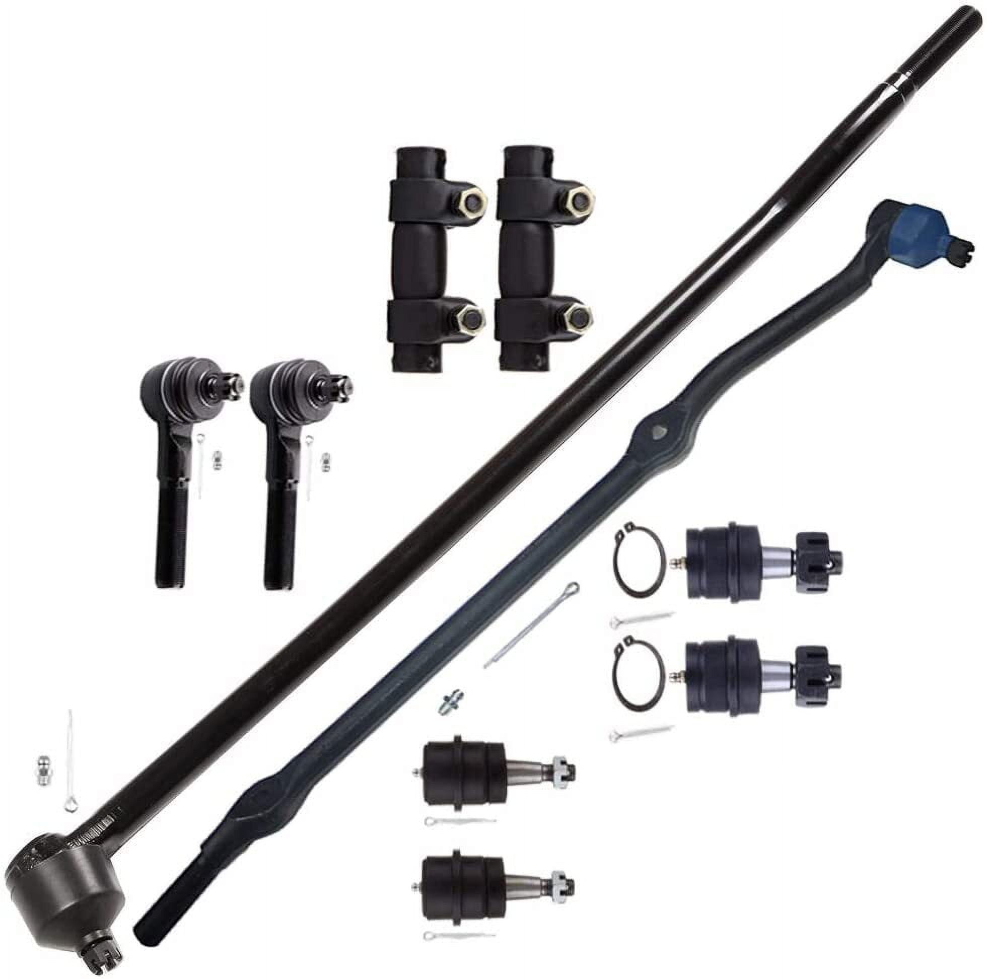 Tie Rod End Steering Drag Link Adjusting Sleeve & Pitman Arm For - Foto 11