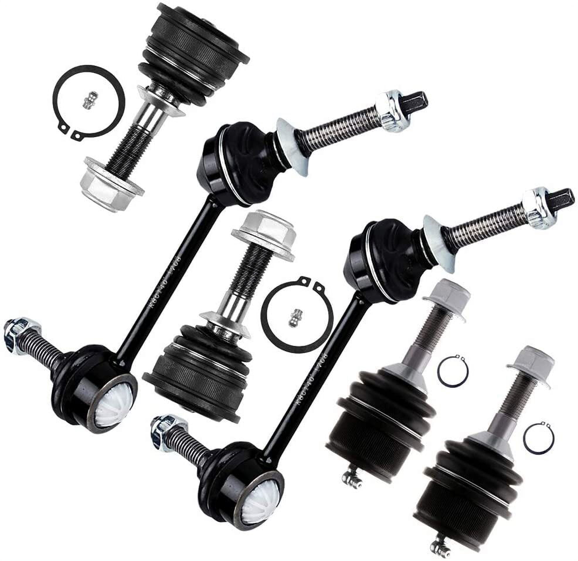 CCIYU Front Upper Lower Ball Joint Stabilizer/Sway Bar fit for 2003