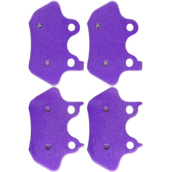 CCIYU Front and Rear Carbon Fiber Brake Pads Motorcycle Motorbike Replacement Brake Pads Fit For 2000 2001 2002 2003 Sportster