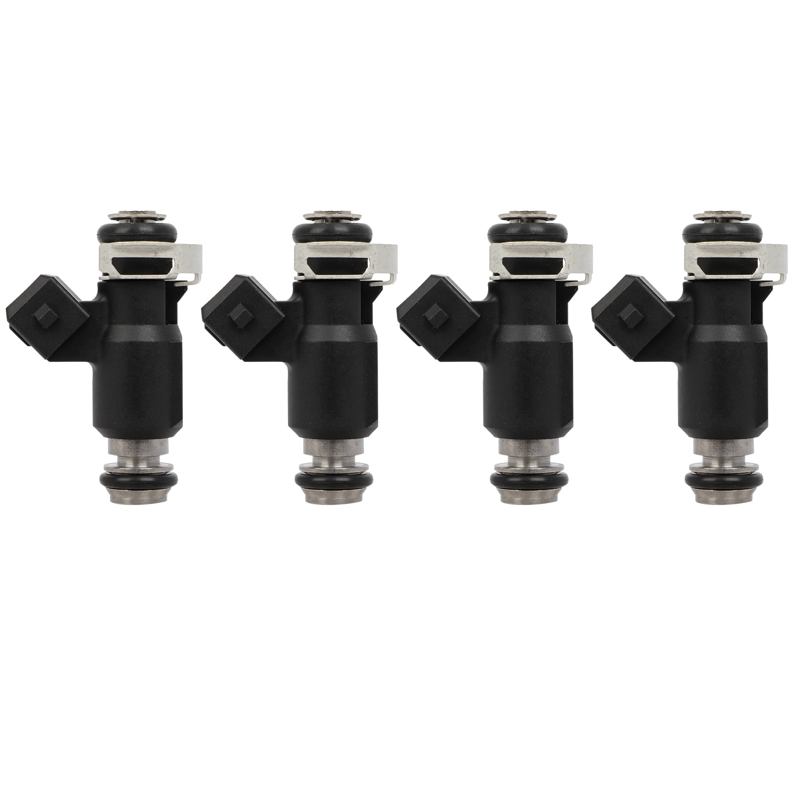A-Premium Fuel Injectors 4-PC Set - Compatible With Mercury Mariner 2002-2006 2.3L Outboard Motor (Replaces #25335288)