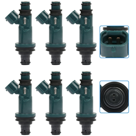 CCIYU Fuel Injectors,4 hole Fuel Injectors Set fit for Cadillac Fleetwood,for Chevrolet for Impala Camaro Caprice Corvette,for Pontiac Firebird,for Buick Roadmaster 0280155731 Injector,8 Pieces