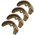 thumbnail image 1 of CCIYU Golf Cart Brake Shoes Fit For 1981-1994 DS Gas or Electric Golf Cart 1011463 (4 Long), 1 of 5