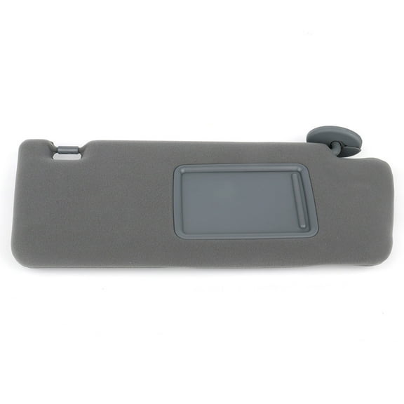 CCIYU Gray Windshield Sun Visor Mirror Right Passenger Side Replacement fit for 2005 2006 2007 2008 2009 2010 2011 for Toyota Tacoma Automobile Sun Visor Assembly