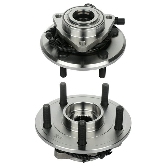 CCIYU HA590515 Wheel Hub and Bearing Assembly Replacement For fit 2013-2017 Ram 1500 Front Wheel Hubs 5 Lugs (2)