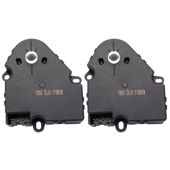 CCIYU HVAC Temperature Blend Door Actuator Air Door Actuator fit for Buick Century,Seville Avalanche,Cheyenne,for GMC Yukon 604-106 15-72971 16163982 52402588 52402598 52402612 89018365,Pair