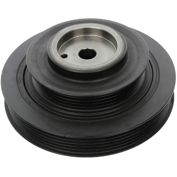 CCIYU Harmonic Balancer Belt Drive Pulley Fit For 2003-2006 for Hyundai Santa Fe 2001 for Hyundai XG300 2002-2005 for Hyundai XG350 2004-2006 Kia Amanti 2002-2005 Kia Sedona